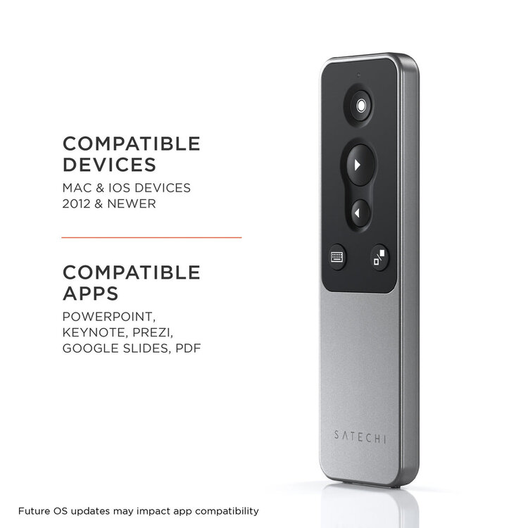 Satechi Bluetooth Presentation Remote - Space Gray