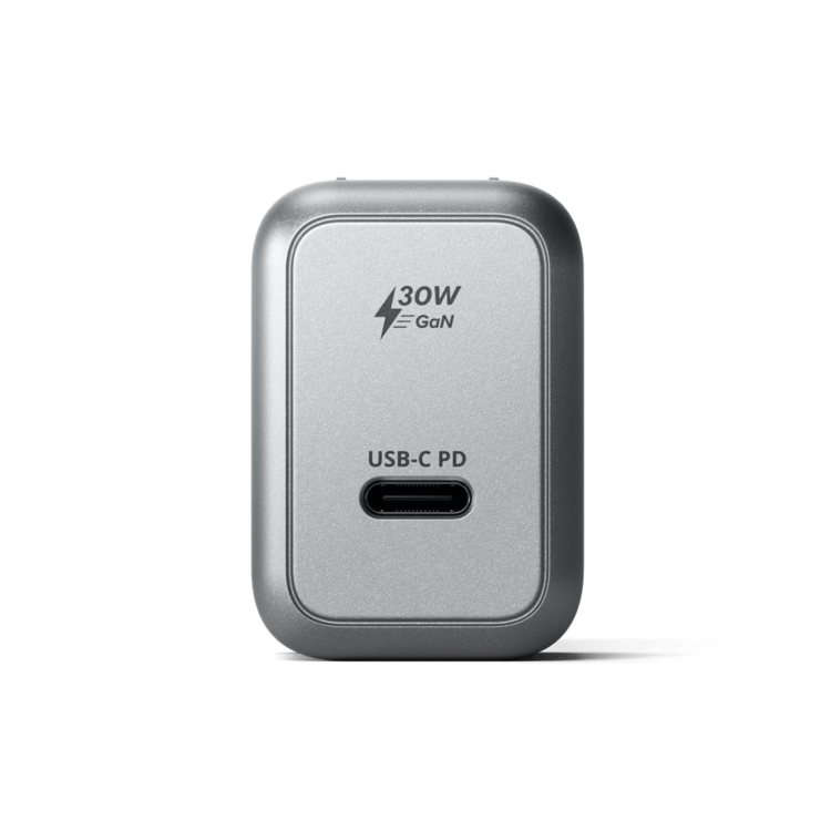Satechi USB-C PD GaN Wall Charger - Space Gray 30W