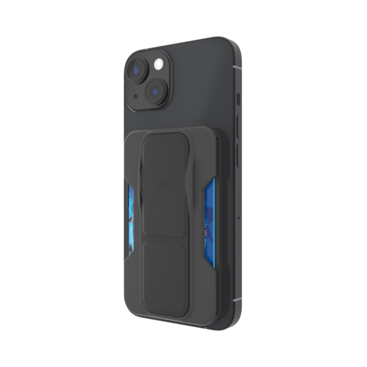 CLCKR Wallet with Stand - Black