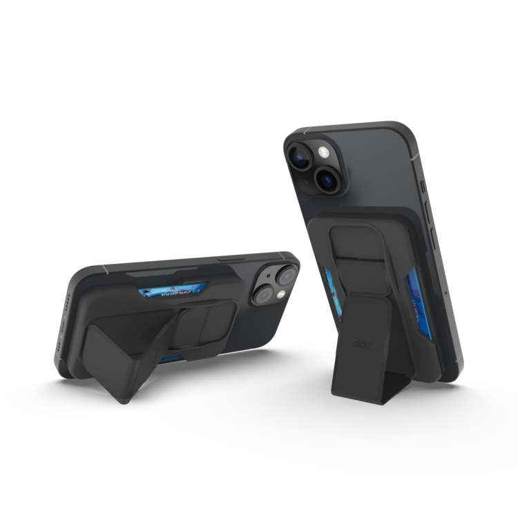 CLCKR Wallet with Stand - Black