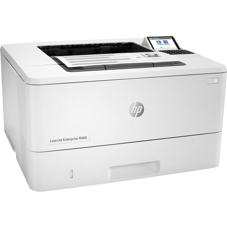 HP LaserJet Enterprise M406dn - Print Only - Duplex - Monochrome