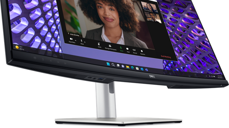 Dell 34-inch Curved Video Conferencing Monitor - P3424WEB