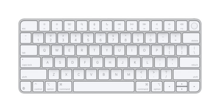 Apple Magic Keyboard with Touch ID for Mac models with Apple silicon - US English