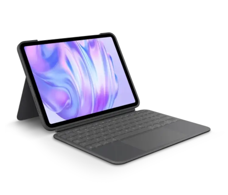 Logitech Combo Touch Keyboard Case with Trackpad for iPad Pro 11-inch M4 (2024) Graphite