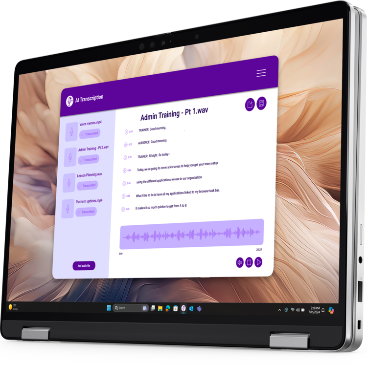 Dell 14-inch Executive 2-in-1 Laptop  (Dell Pro 14 Plus)