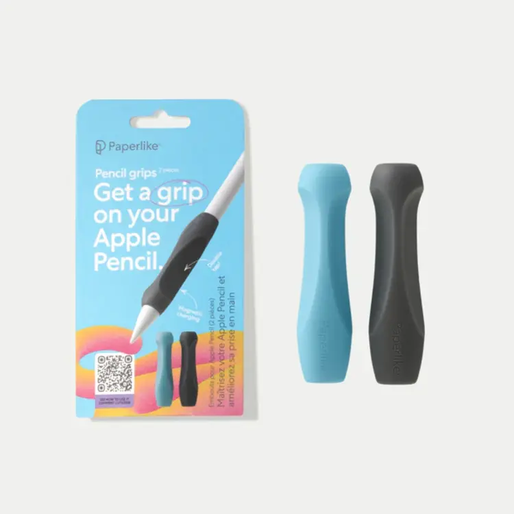 Paperlike Pencil Grips - White and Blue 2pk