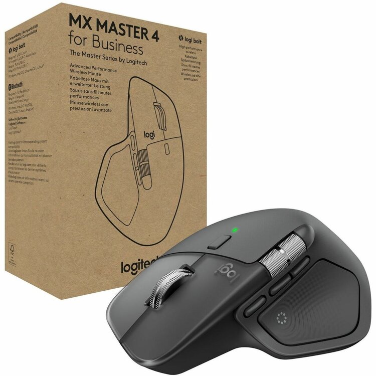 Logitech MX Master 4 for Business Wireless Mouse
