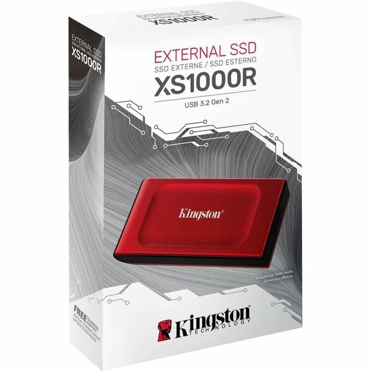 Kingston XS1000 Portable USB-C External SSD