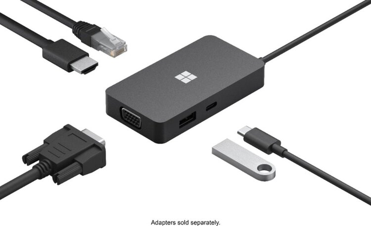 Microsoft Surface USB-C Travel Hub Multiport Adapter