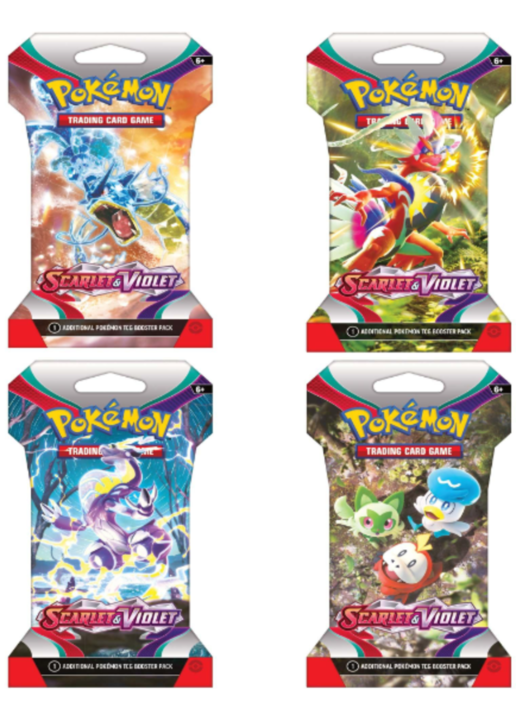 Pokémon: Stainless Water Bottle - Scarlet and Violet Starters