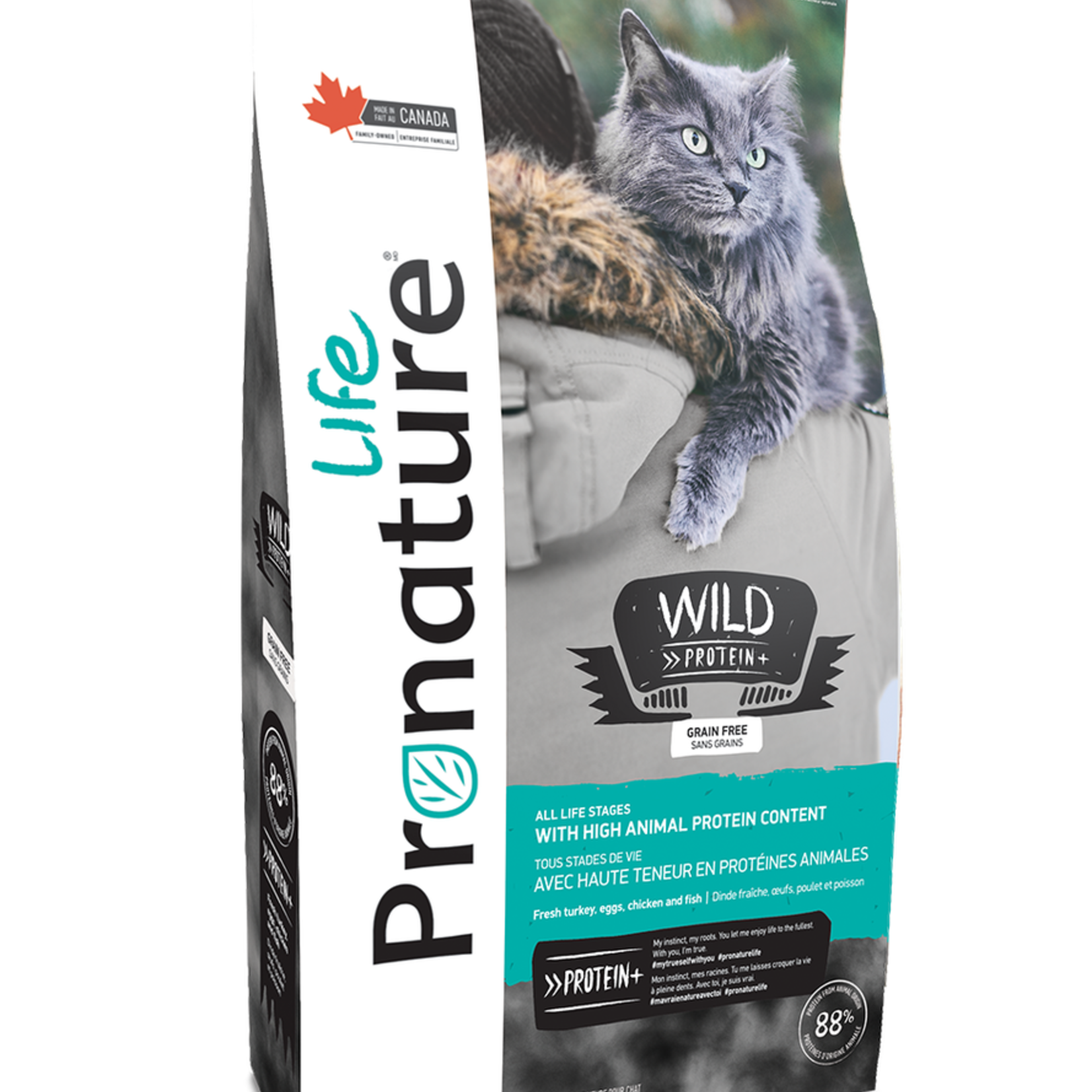 Pronature Life INSTINCT Recette avec haute teneur en protéines / animales  (tous stades de vie)