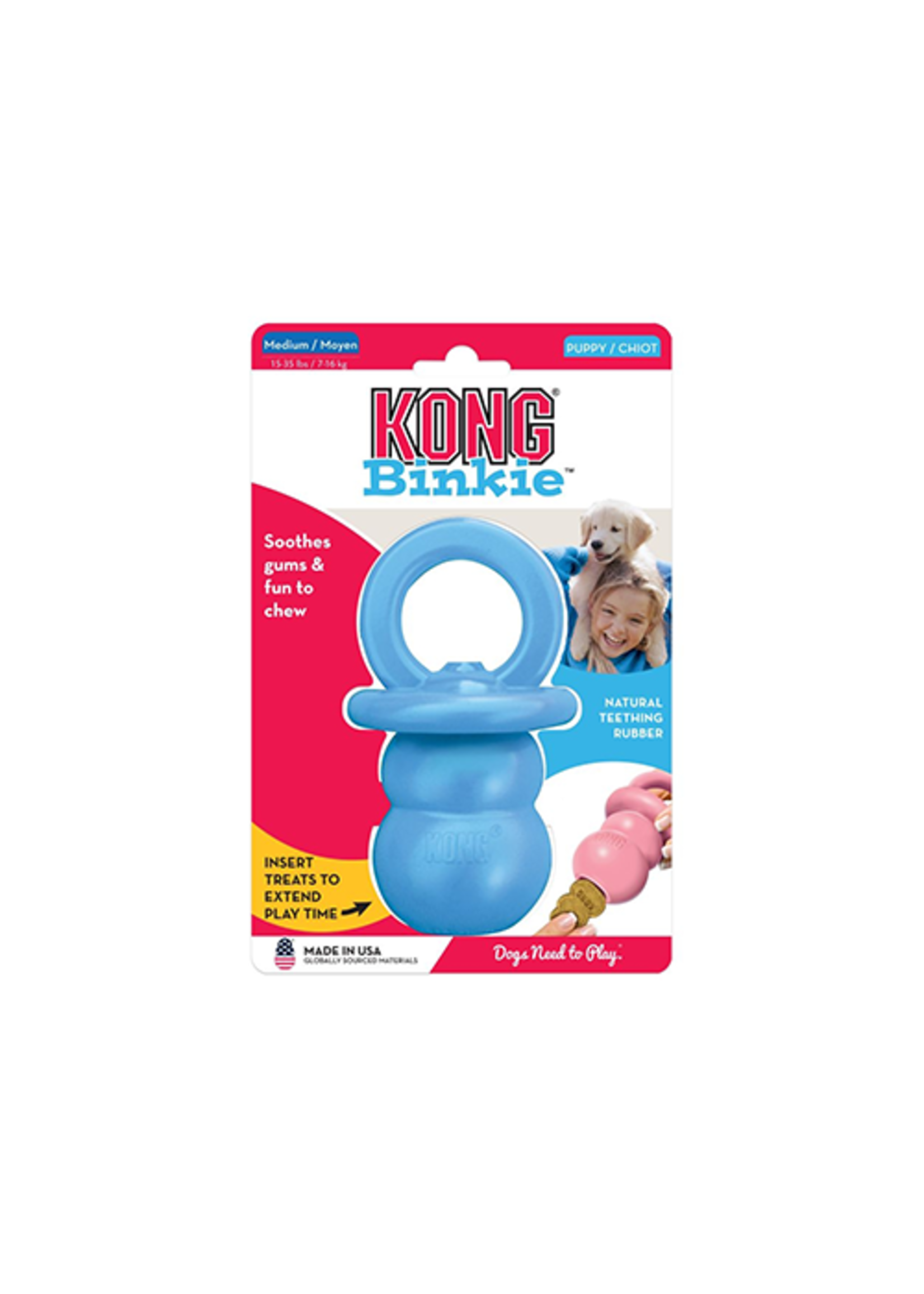 Kong binkie pour chiots