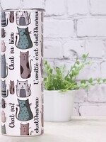 Gobelet boisson chaude ou froide | Modèles chats, chevaux ou pandas pour enseignante