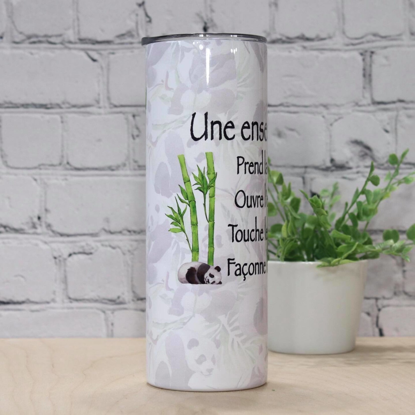 Hot or cold drink cup | Cat, horse or panda designs