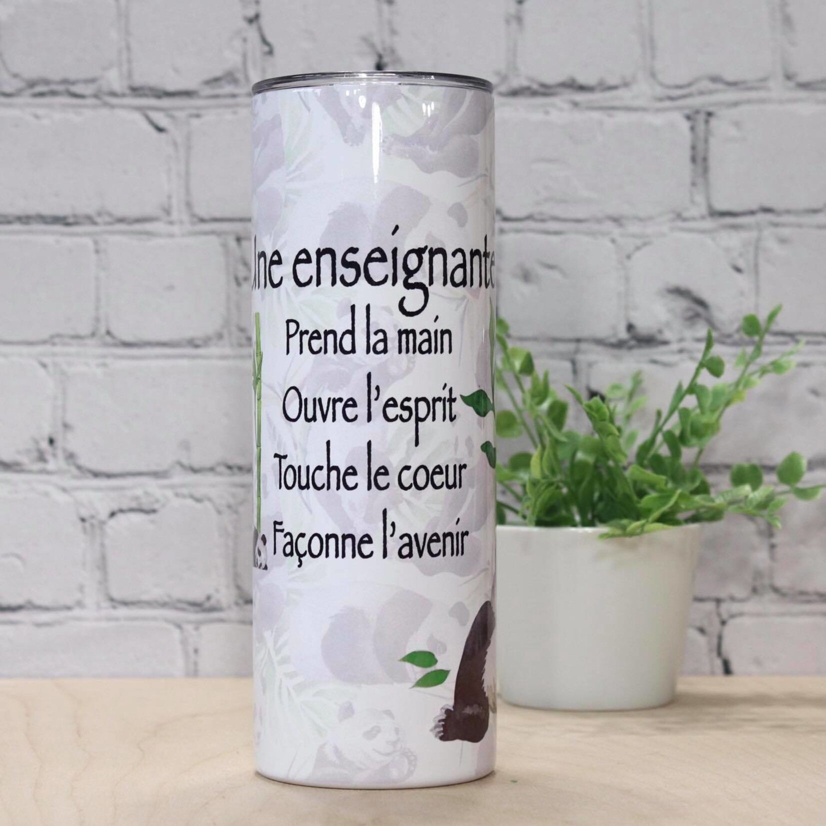 Hot or cold drink cup | Cat, horse or panda designs