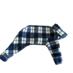 Fleece Dog Pajamas | Classic Plaid | Comfort & Style