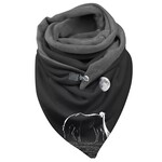 Écharpe Femme Motif Cheval | Mode Hiver Chic