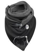 Women's Horse Pattern Scarf | Chic Winter Fashion