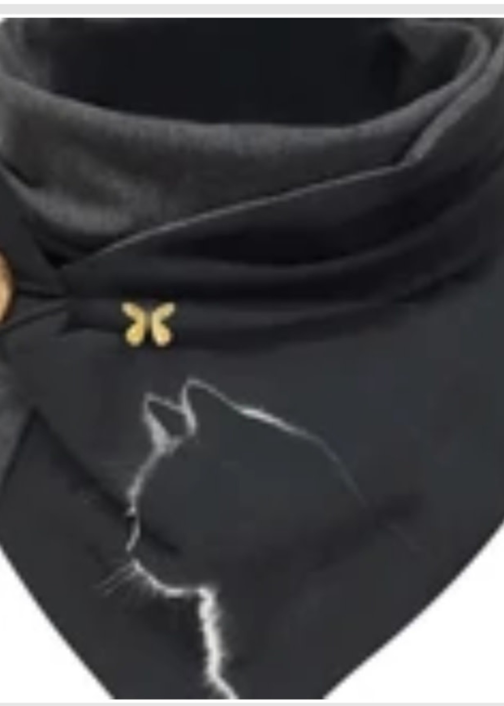 Écharpe Femme Motif Chat | Mode Hiver Confortable
