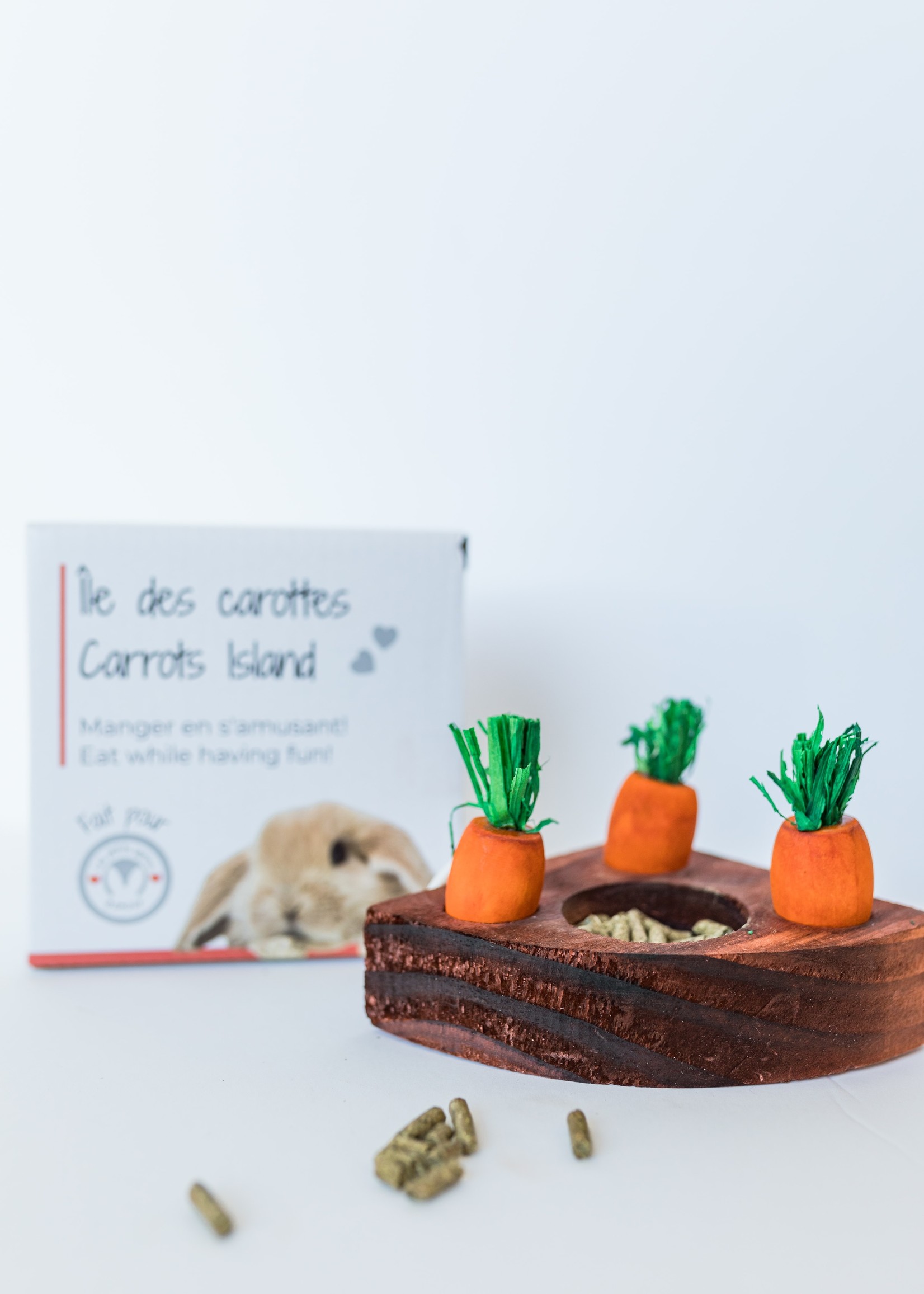 Les petits lapins d'amour ILE DES CAROTTES