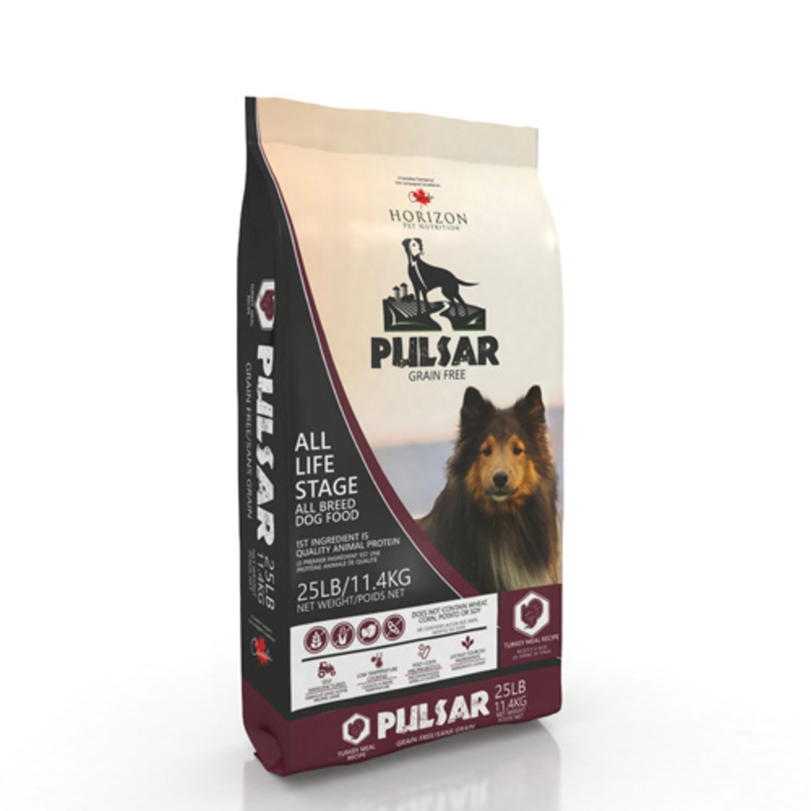Horizon Sans Grains Formule  à la dinde pour chiens