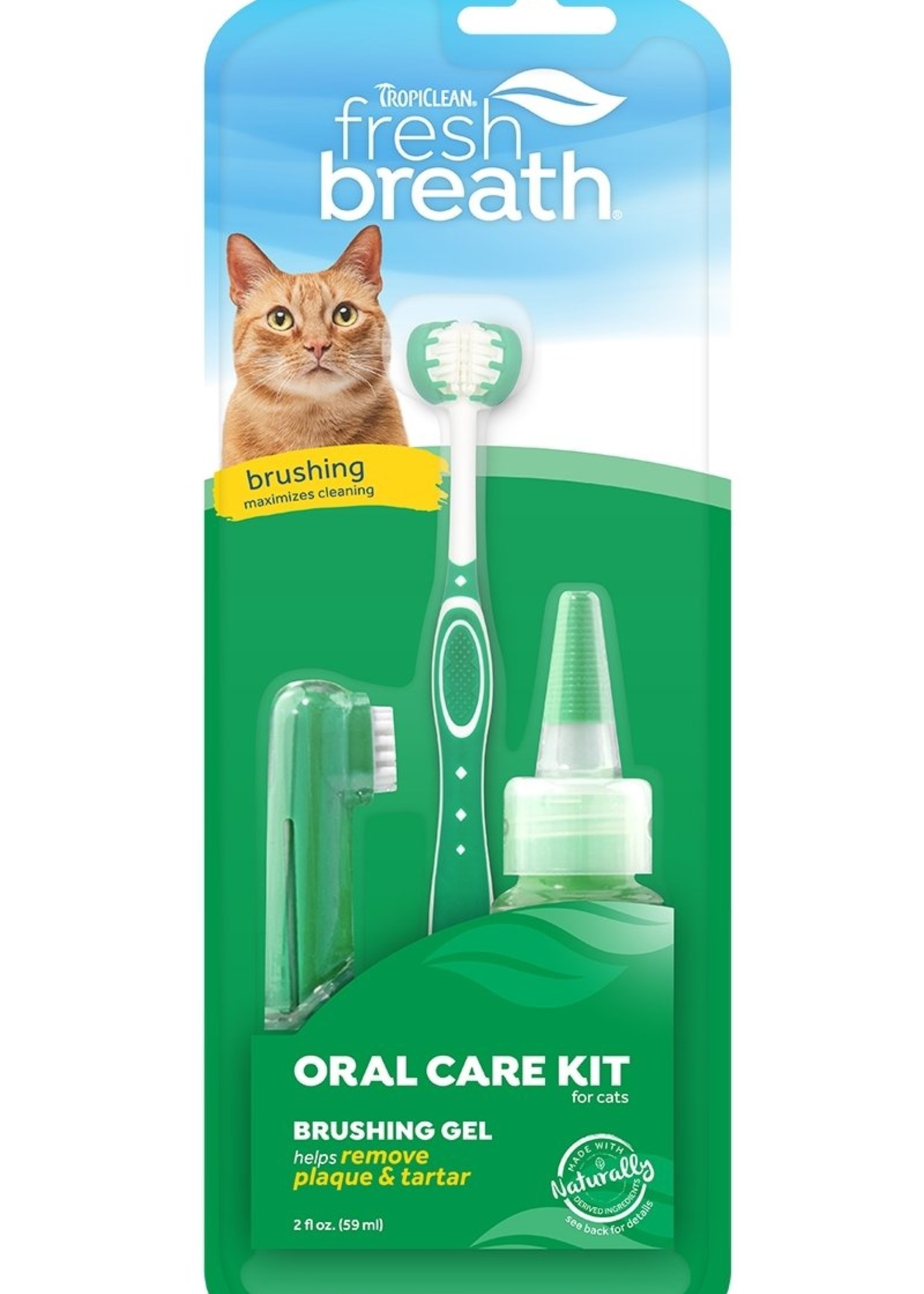 ENSEMBLE NETTOYANT ORAUX POUR CHATS