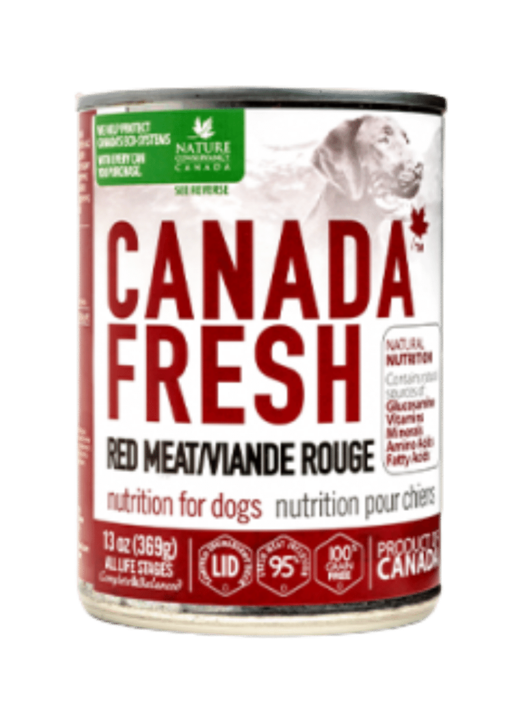 FORMULE DE VIANDE ROUGE NOURRITURE HUMIDE POUR CHIENS