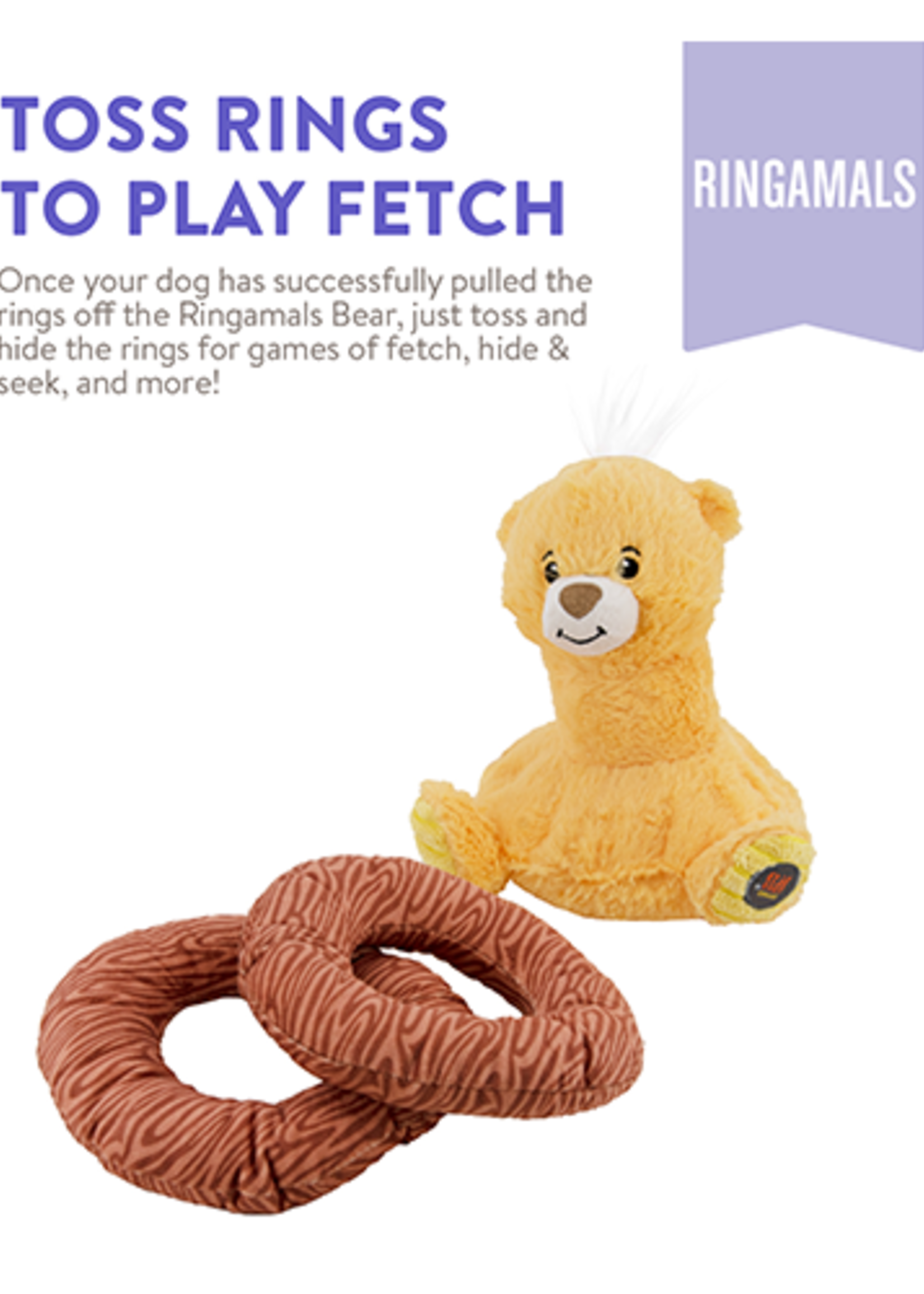 OURS PUZZLE EN PELUCHE POUR CHIEN