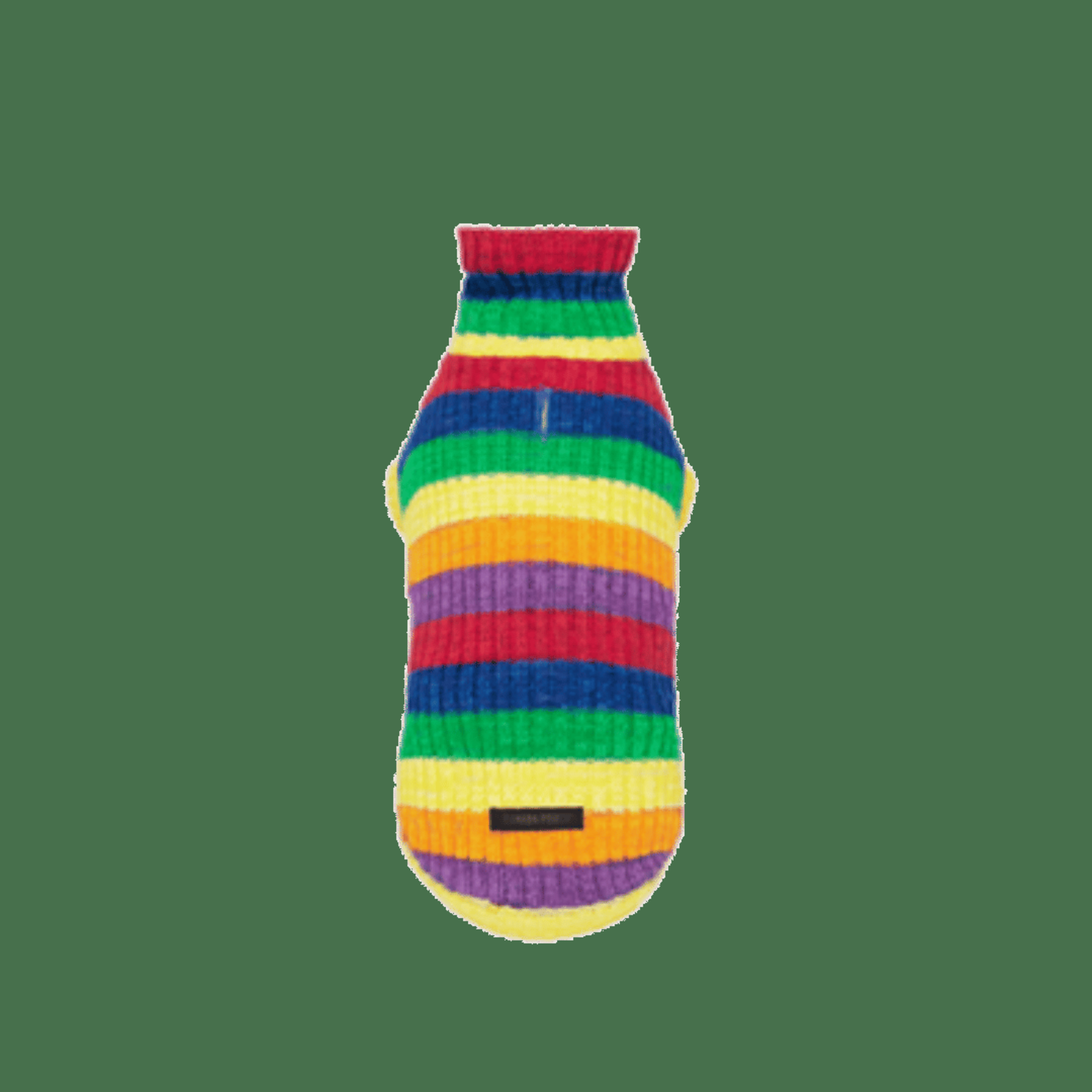Rainbow Dog Sweater | Last One in Stock 16"