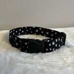 Collier ajustable pattes blanches