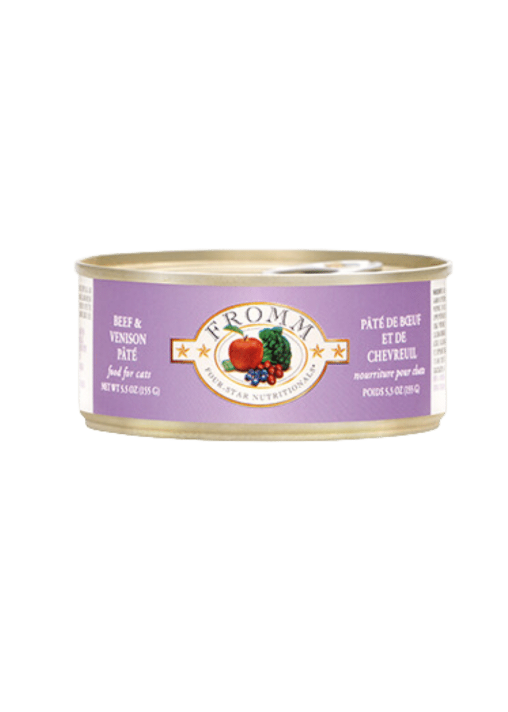 Fromm PÂTÉ DE BŒUF ET DE CHEVREUIL POUR CHATS