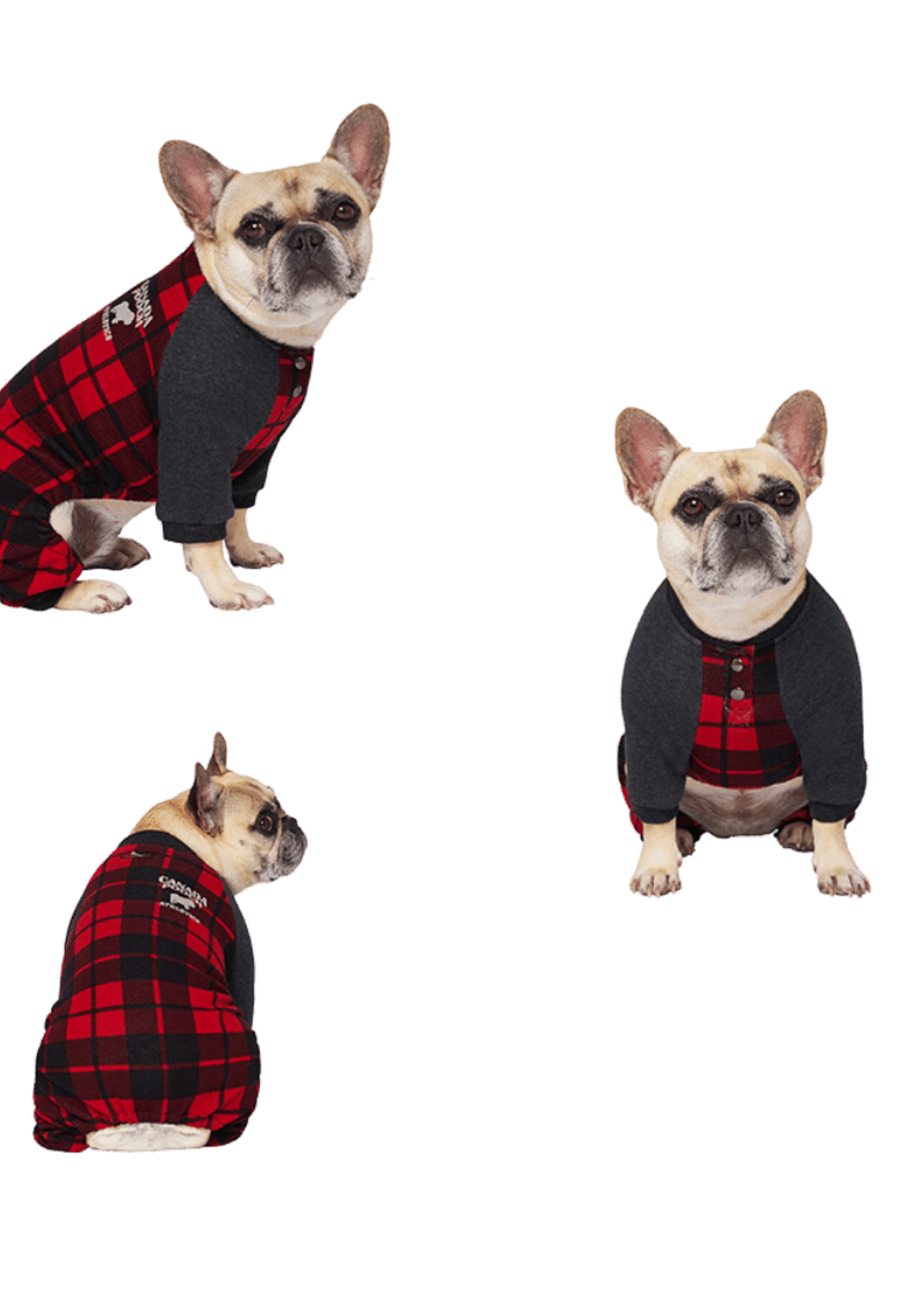 Red Plaid Dog Jumpsuit | Clothing on Sale