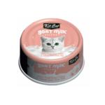 Goat milk gourmet White Meat Tuna Flakes & Salmon with Goat Milk Wet Cat Food