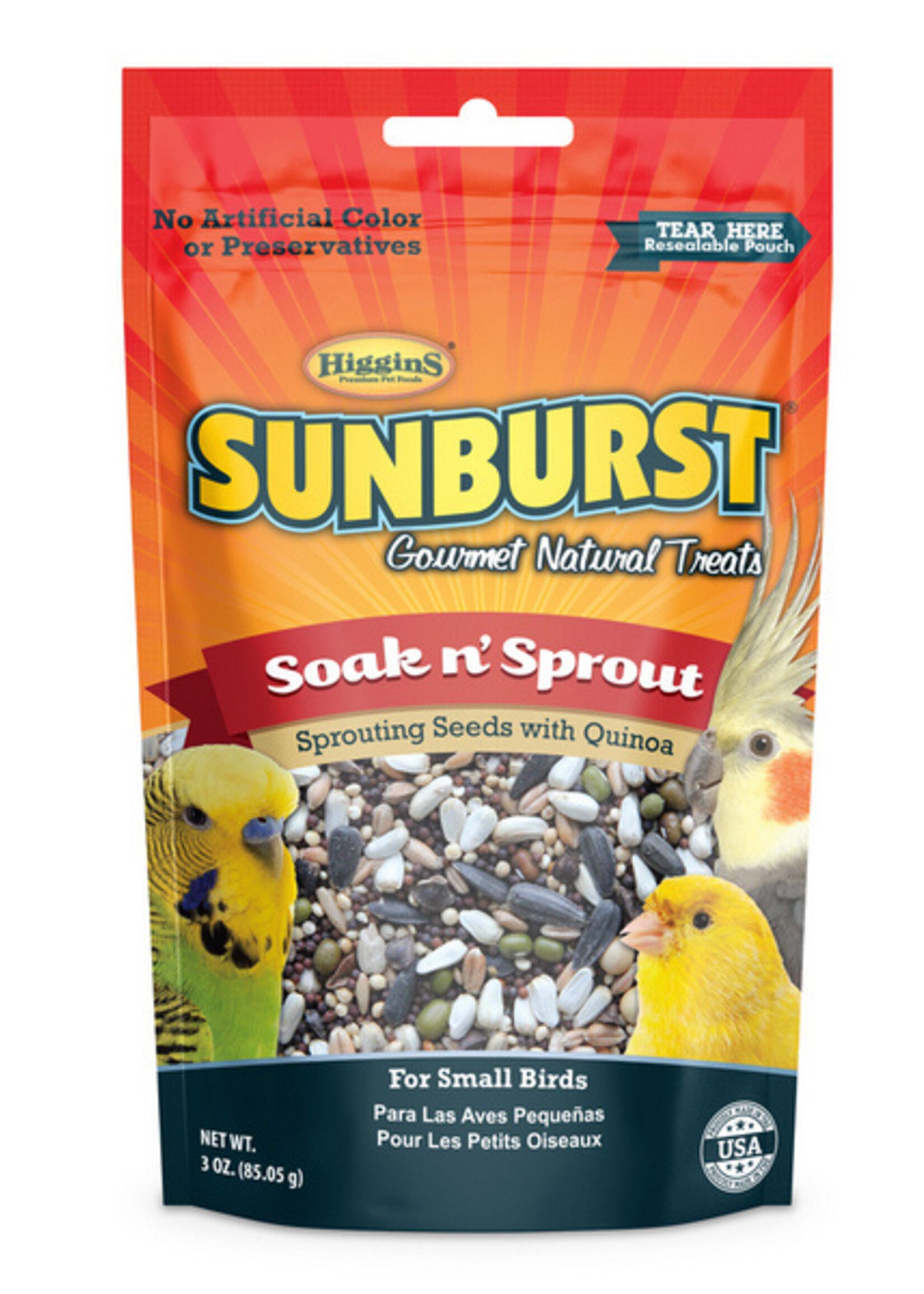 Sunburst Treat - Perruche - Soak n' Sprout