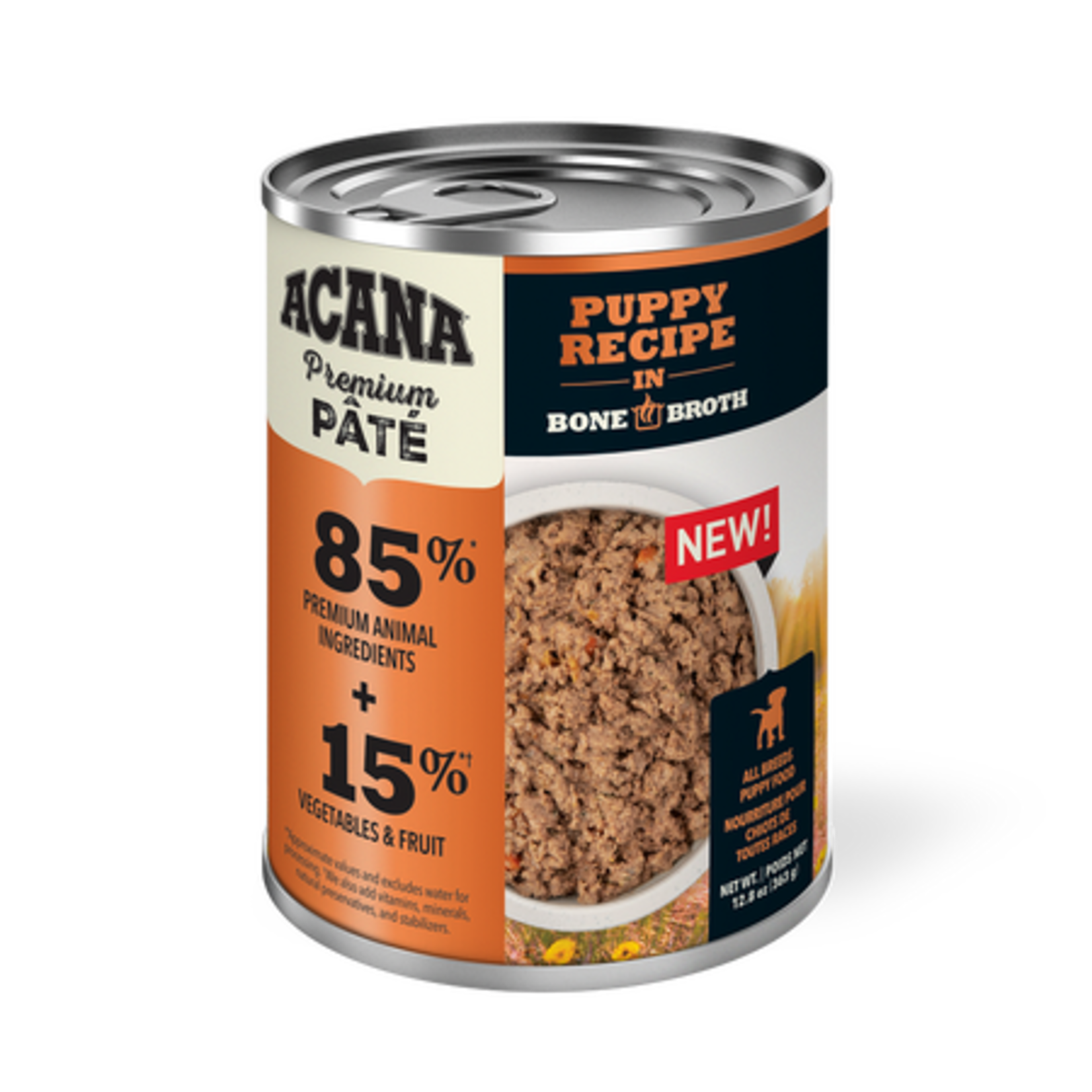 ACANA Nourritures Humides - Avec Bouillon d'os Pour Chiots