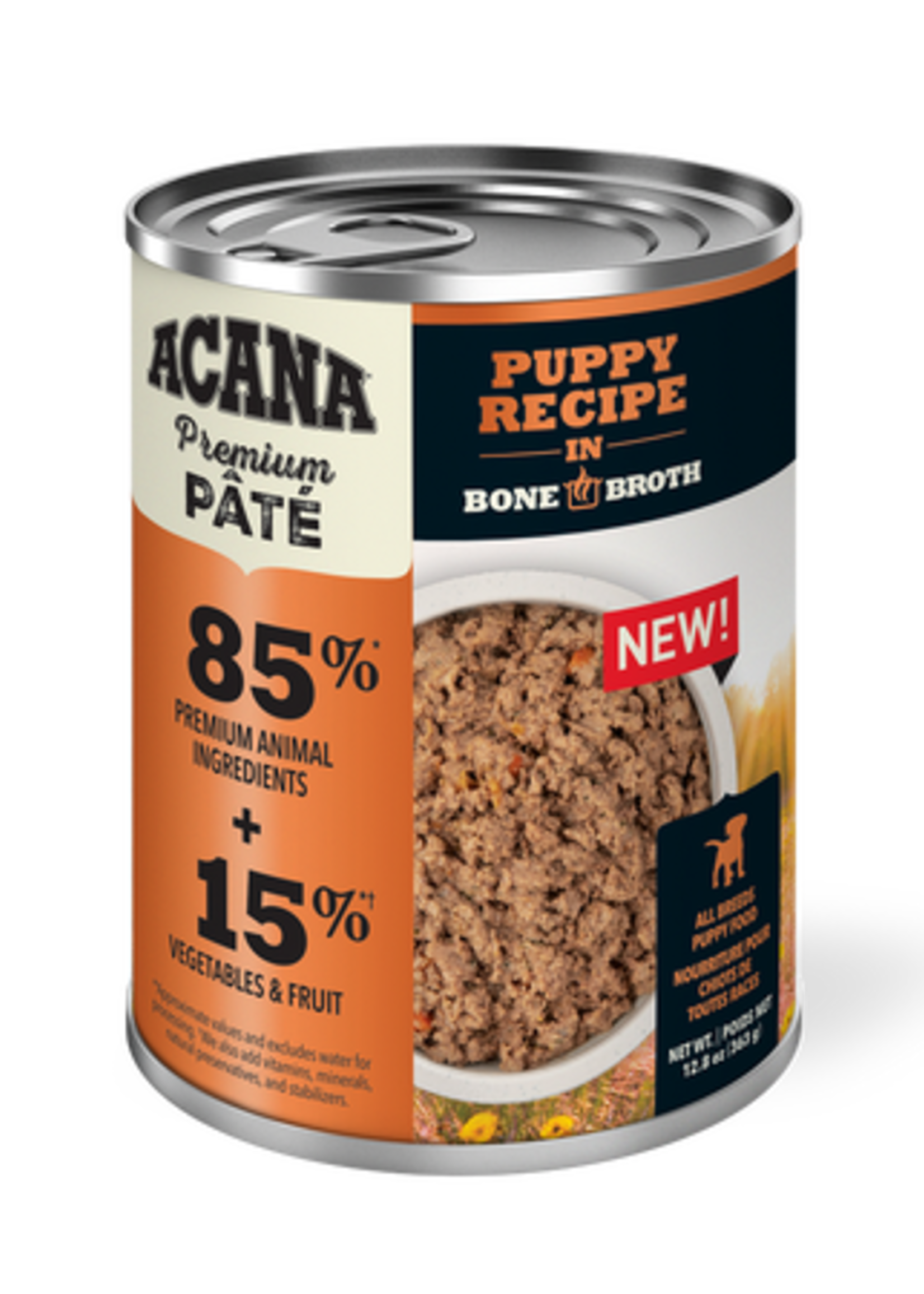 ACANA Nourritures Humides - Avec Bouillon d'os Pour Chiots