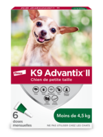 K9 Advantix®II Topical Flea and Tick Treatment for Dogs