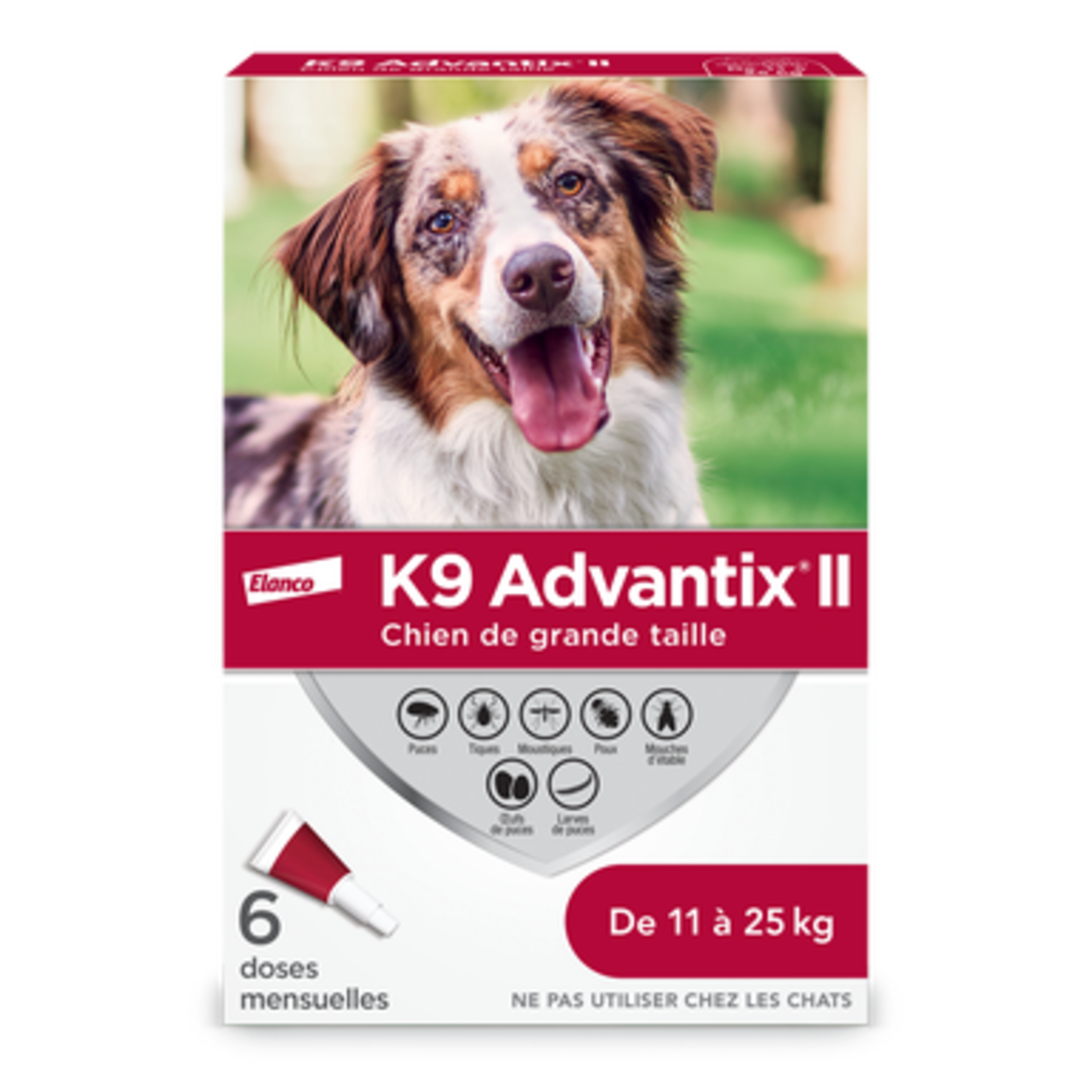 K9 Advantix®II Topical Flea and Tick Treatment for Dogs