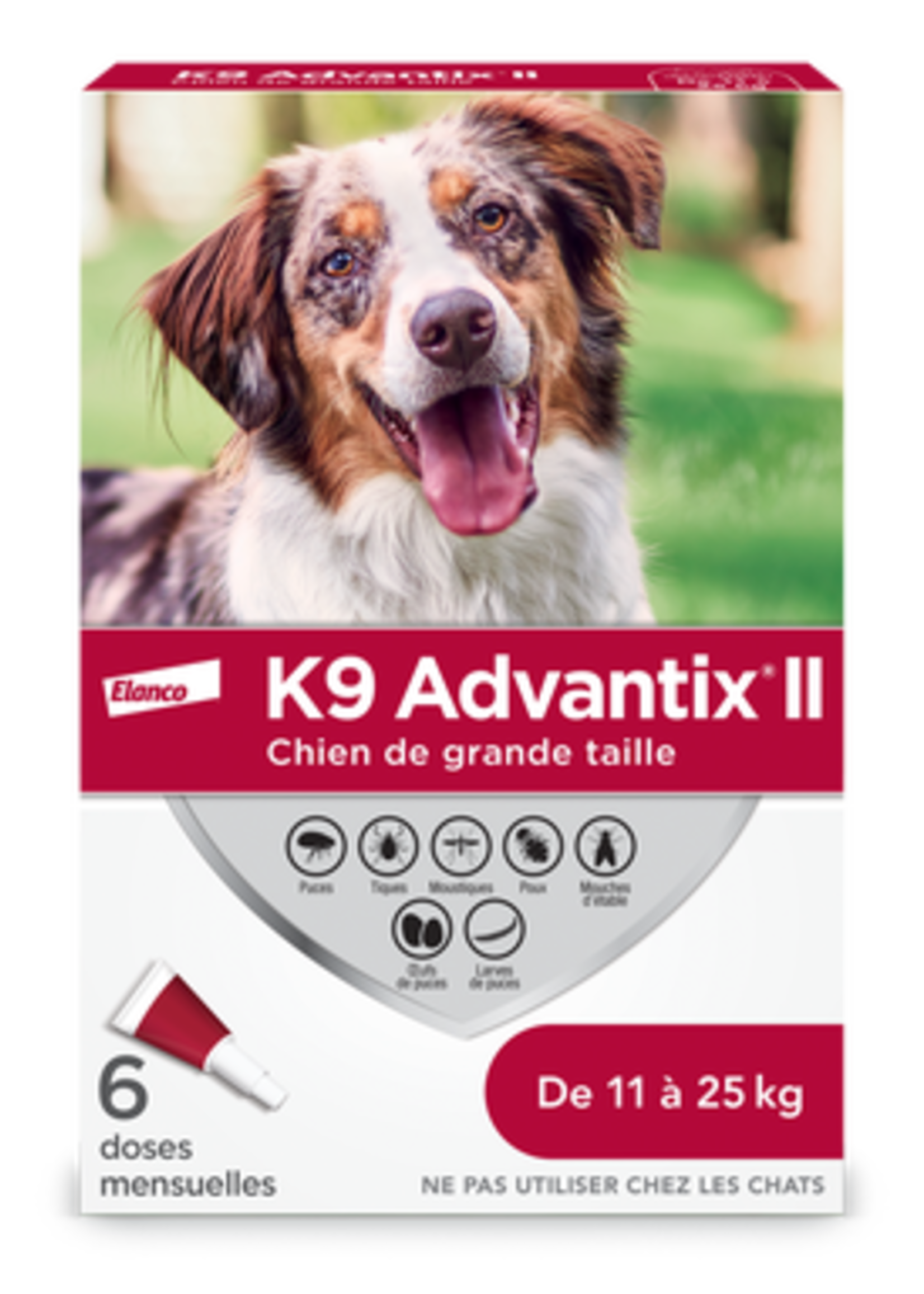 K9 Advantix®II Topical Flea and Tick Treatment for Dogs