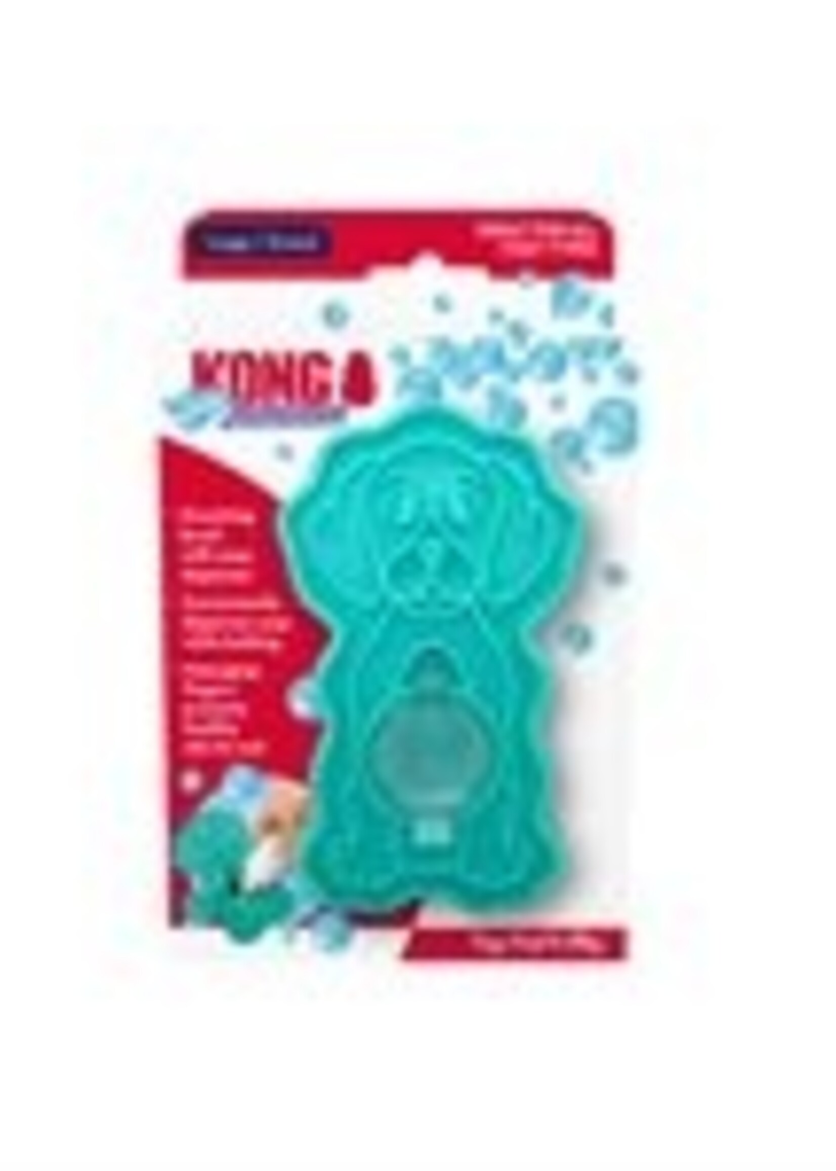 kong Brosse de bain KONG ZoomGroom | Distributeur de shampoing et massage pour chien