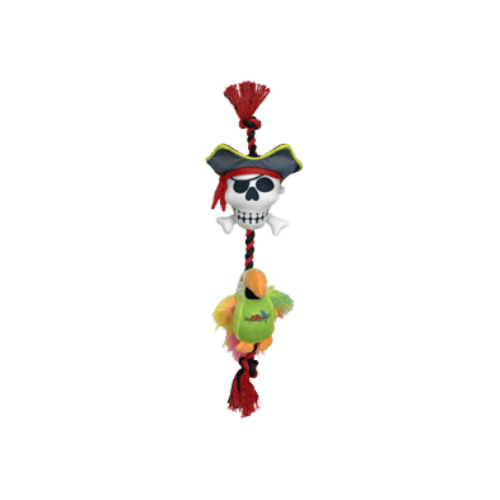 PIRATE ET PERROQUET EN CORDE