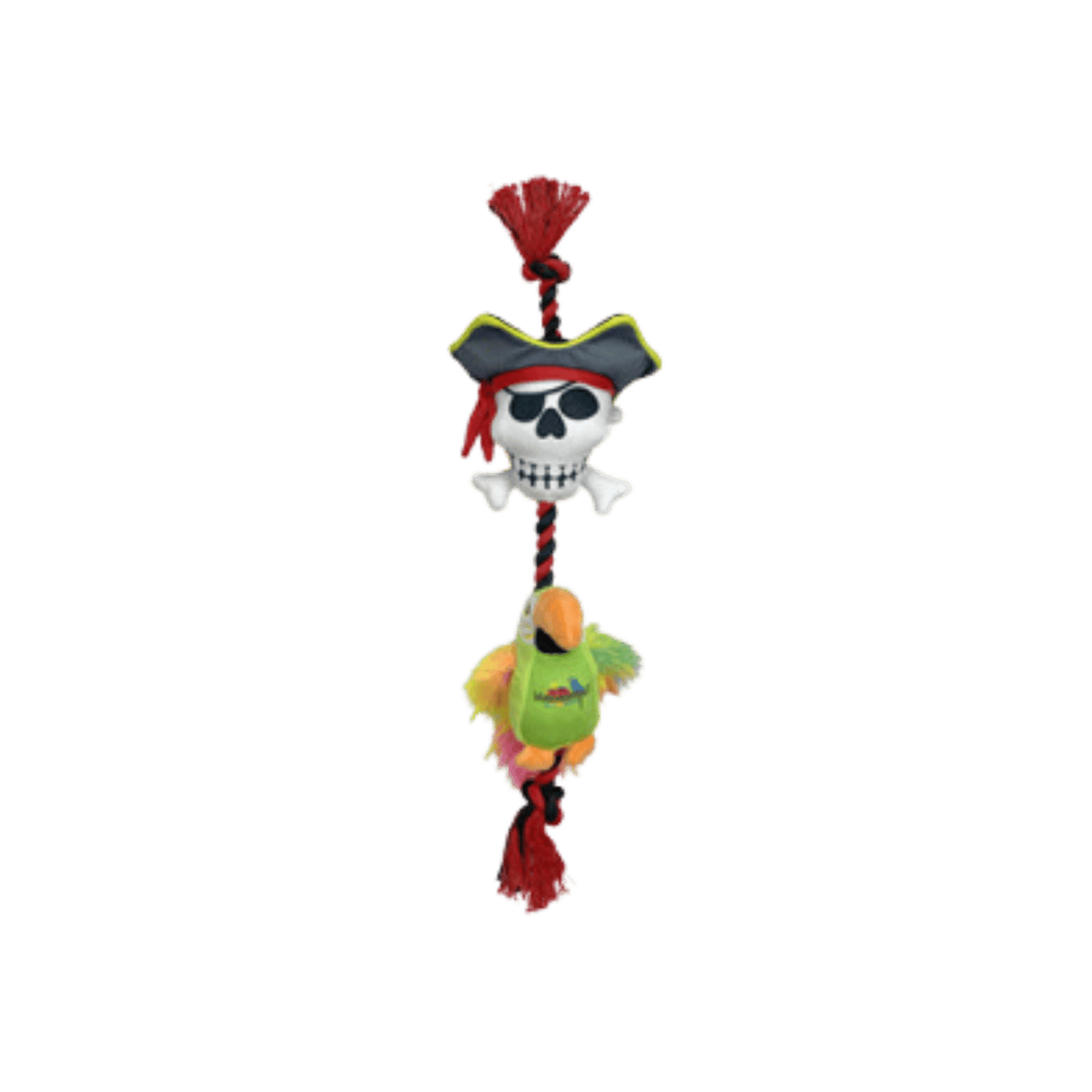 PIRATE ET PERROQUET EN CORDE