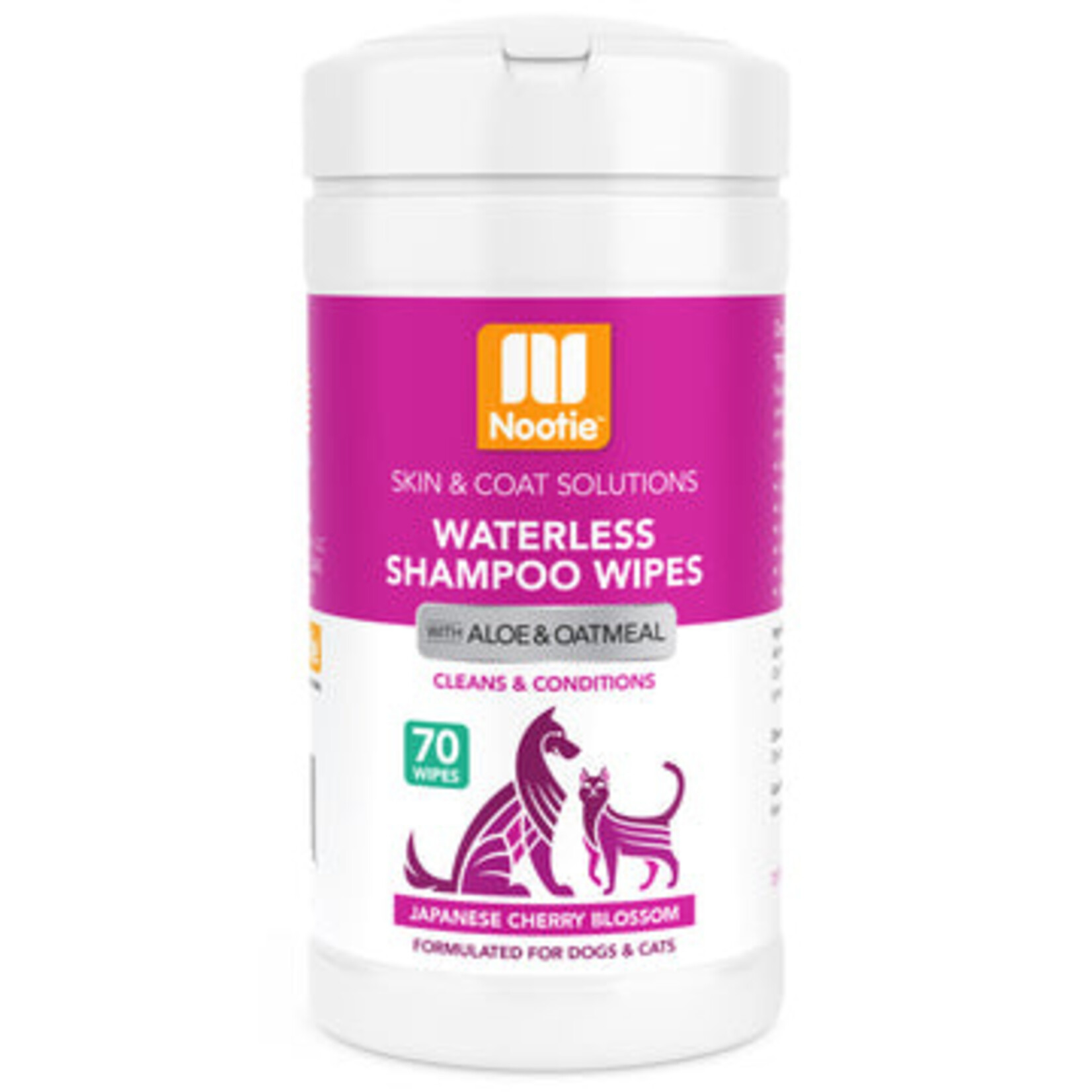 LINGETTES SHAMPOING SANS EAU À L'ALOÈS ET À L'AVOINE