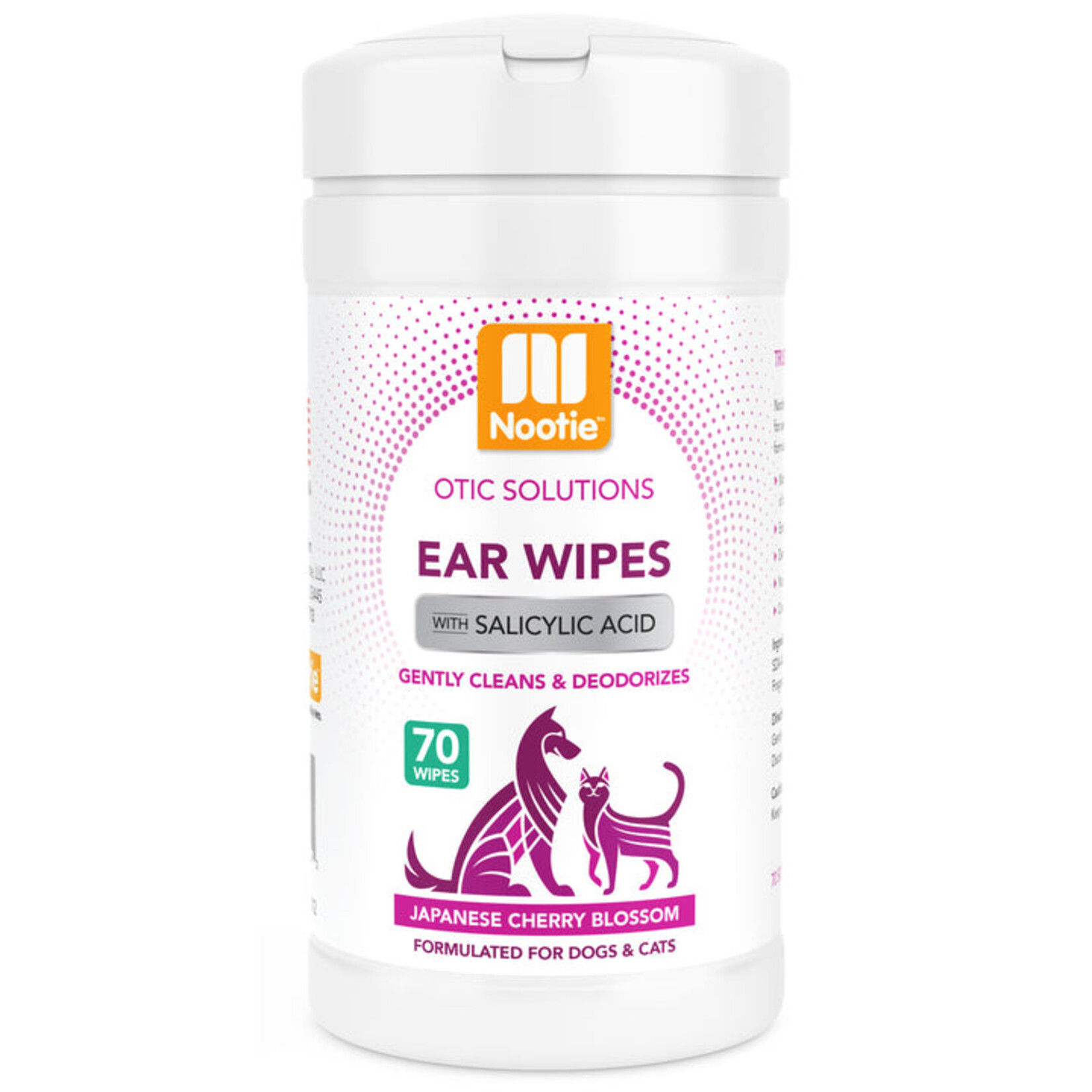 Lingettes pour les oreilles avec acide salicylique
