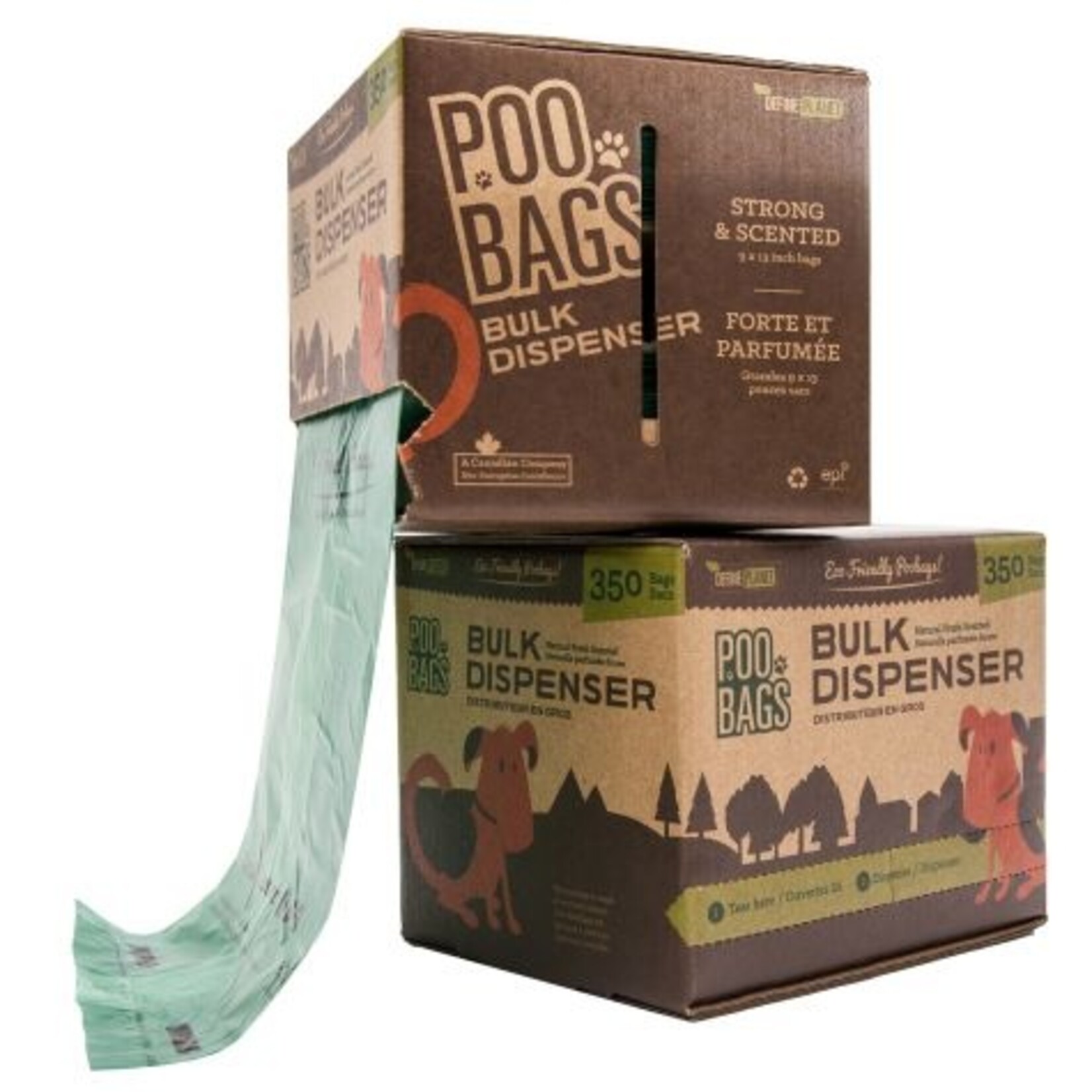 Distributeur De "poop Bags"