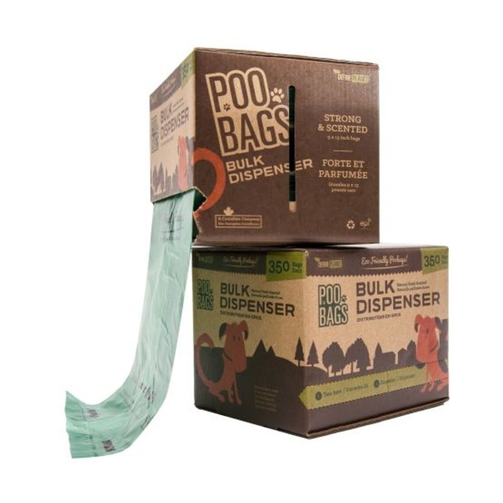 Distributeur De "poop Bags"