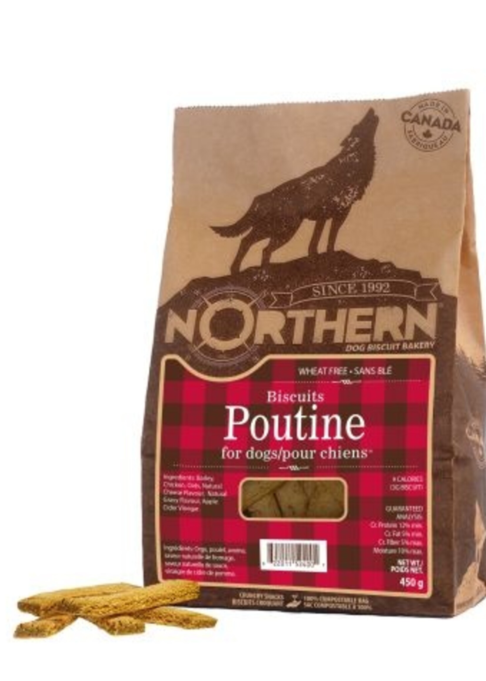 POUTINE BISCUITS POUR CHIENS