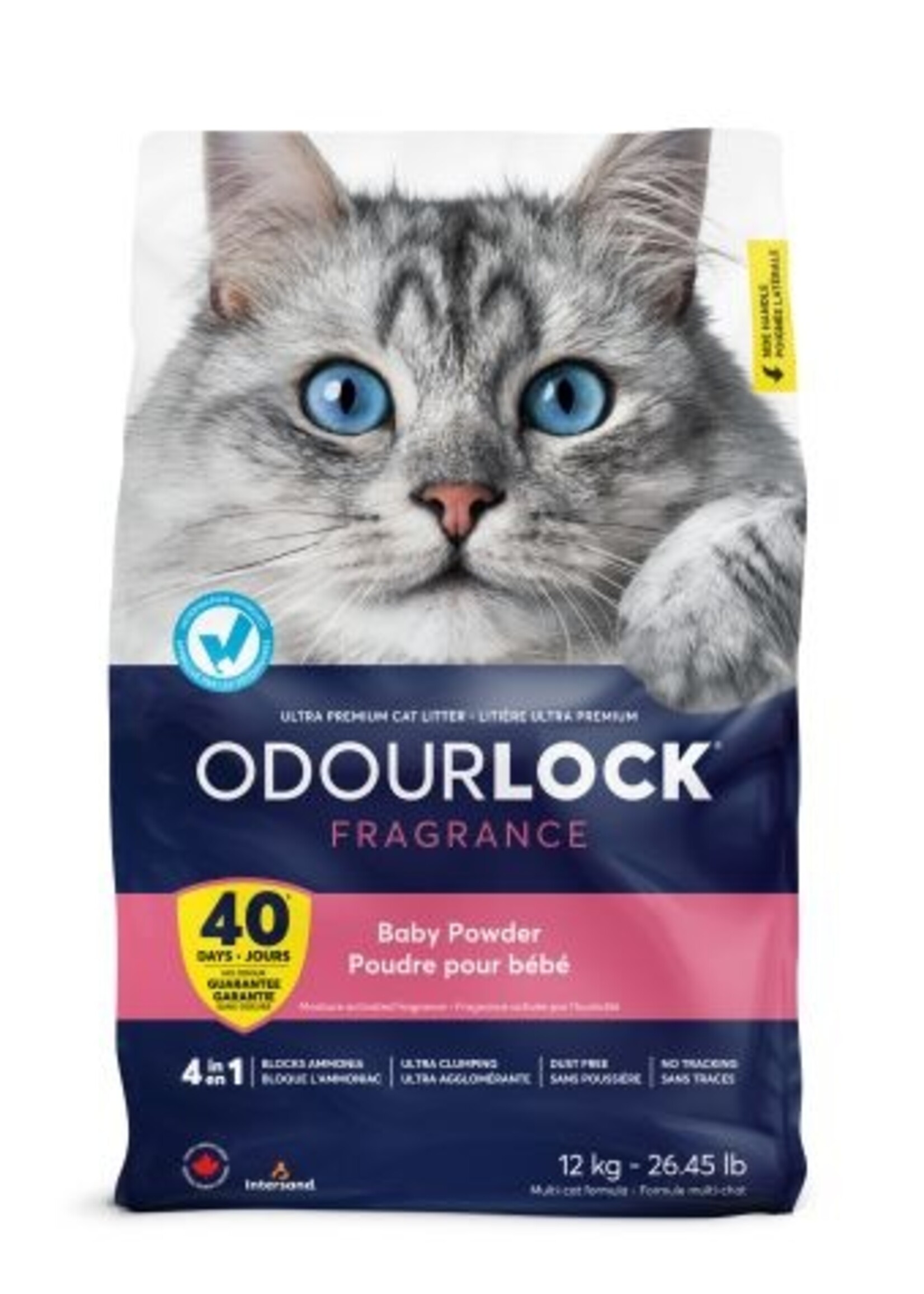 INTERSAND Litière Agglomérante Poudre De Bébé