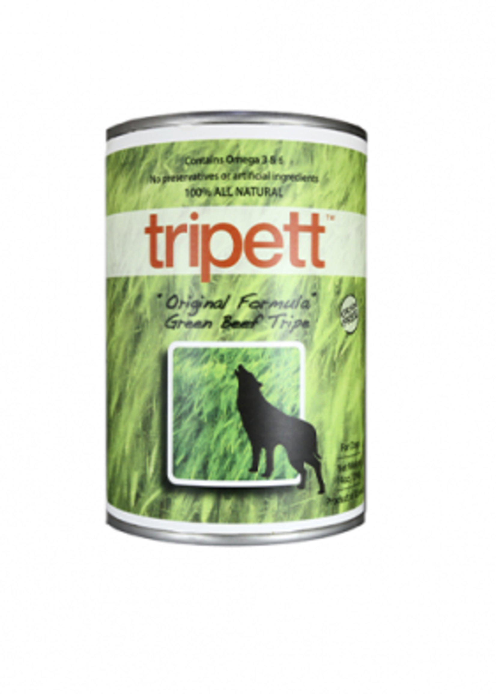 NOURRITURE HUMIDE POUR CHIENS AUX TRIPES DE BOEUF VERTES