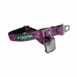 COLLIER FUCHSIA  EN MÉTAL